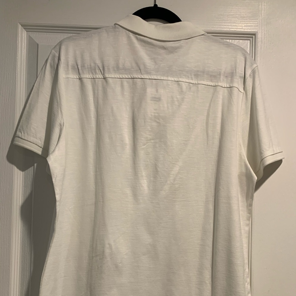 Calvin Klein  white collared polo